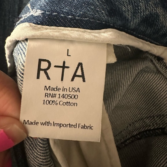 RtA Dallas Cargo Jeans. Size L. Worn Once! - Picture 4 of 4